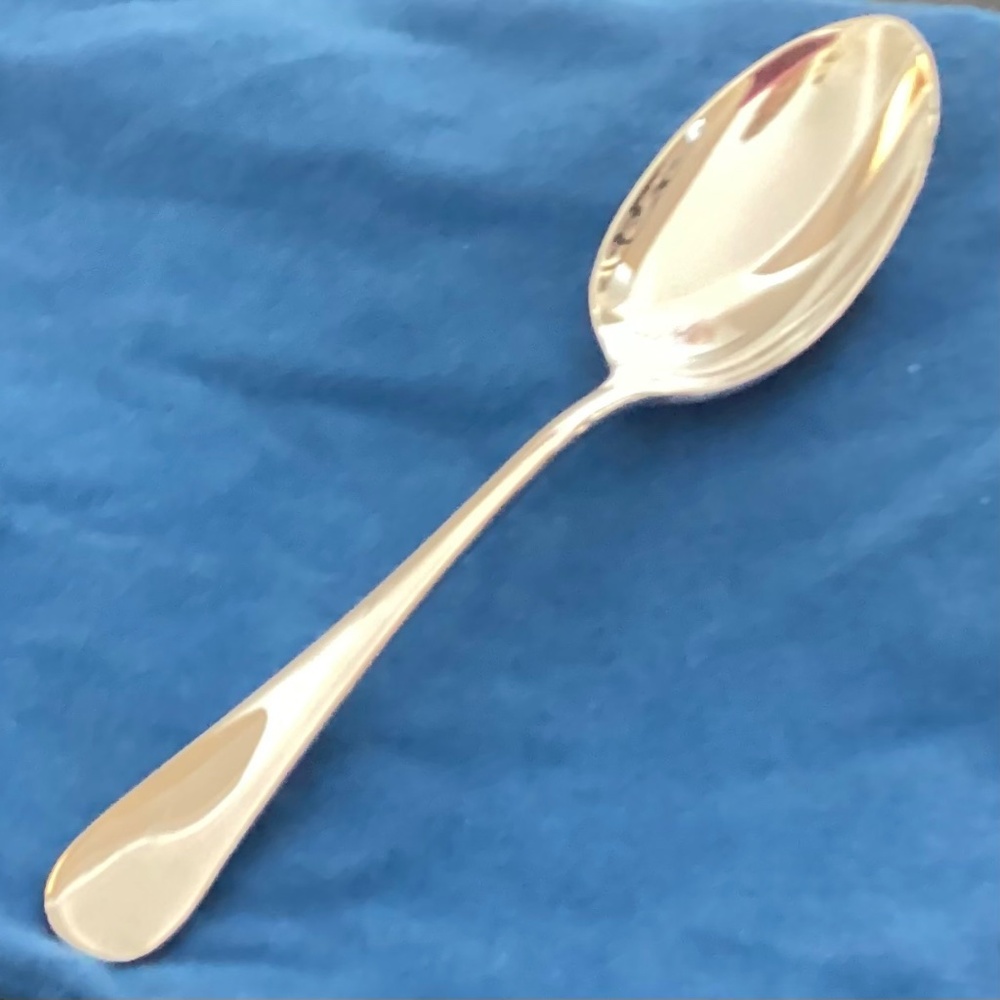 The Birks Regency Plate Silverplate York dessert spoon